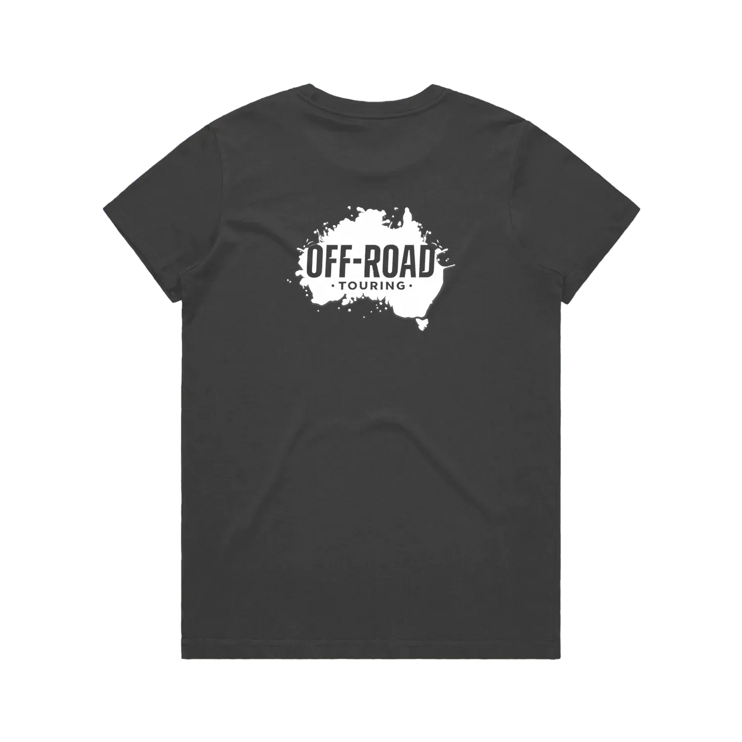 Charcoal back flat lay