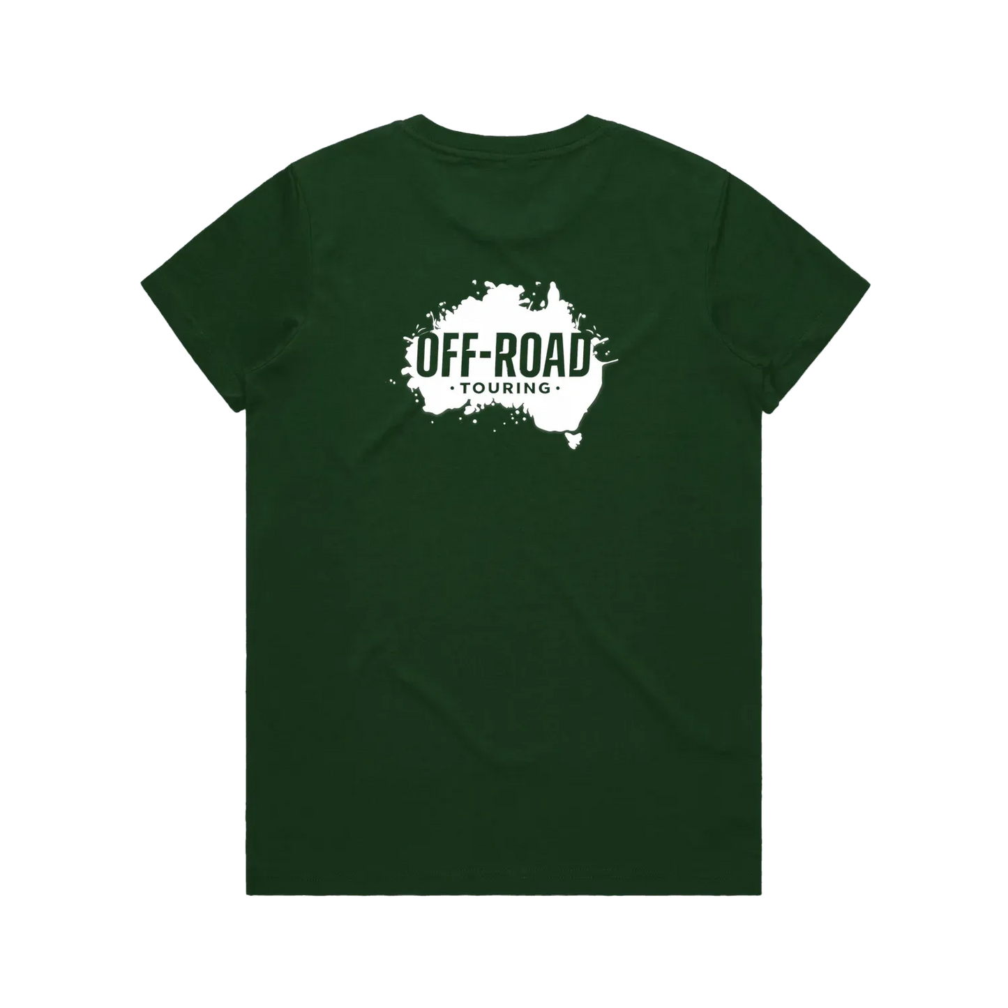 Forest Green back flat lay
