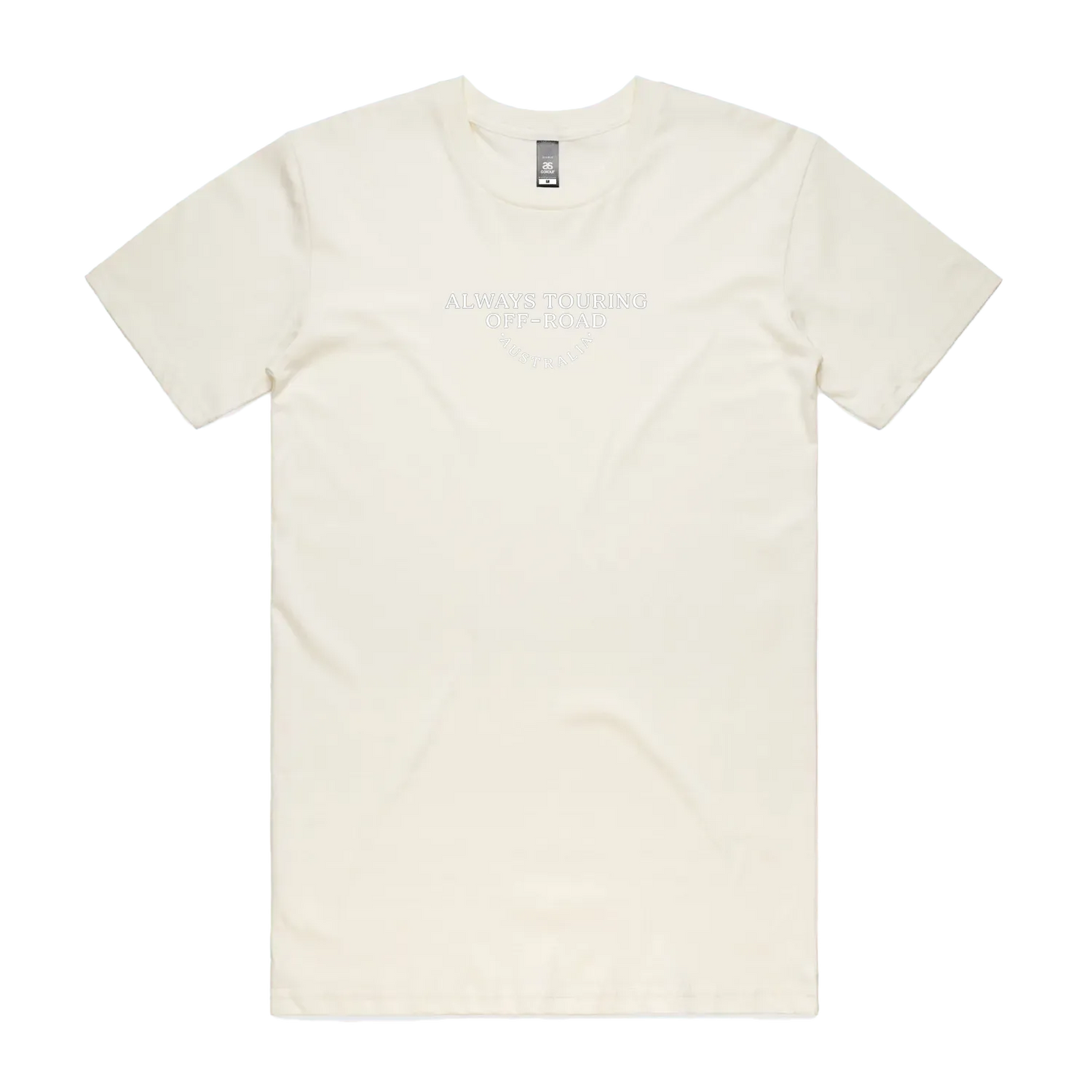 Natural front flat lay