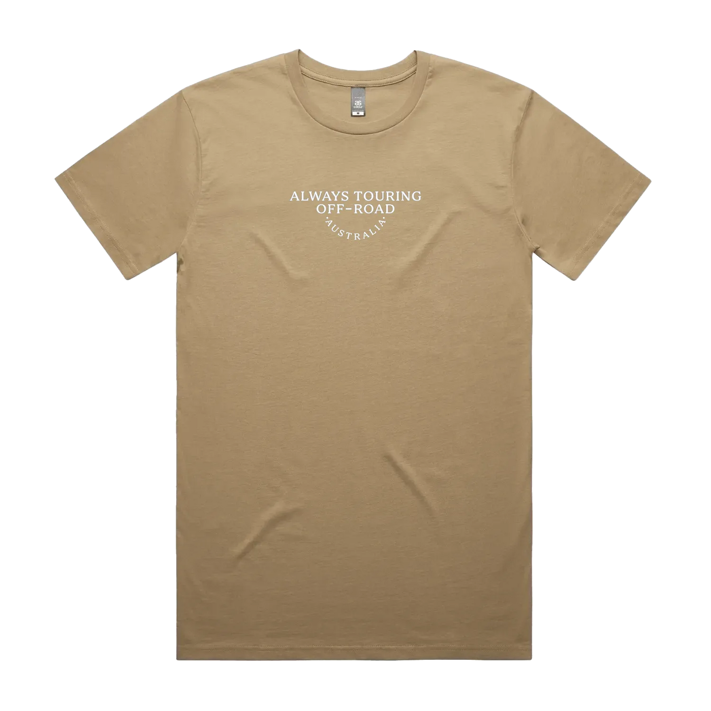 Sand front flat lay